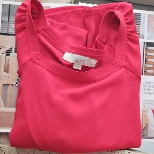 LOFT Women's Pink Top